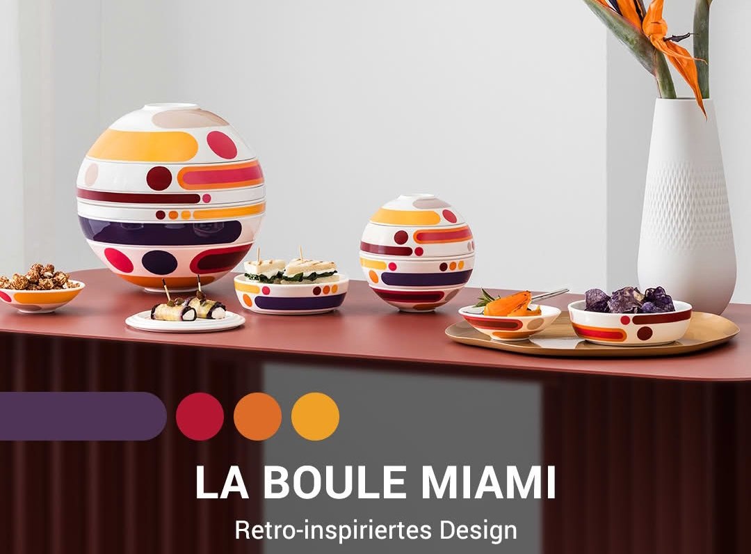 Ist ja hübsch. Erinnert mich aber nicht an Miami, sondern an den Todesstern. Sorry, Villeroy &amp; Bosch.
Deshalb: Möge die Macht mit euch sein und bringt das ganze in der schwarzen Edition heraus. 😎👍🏻