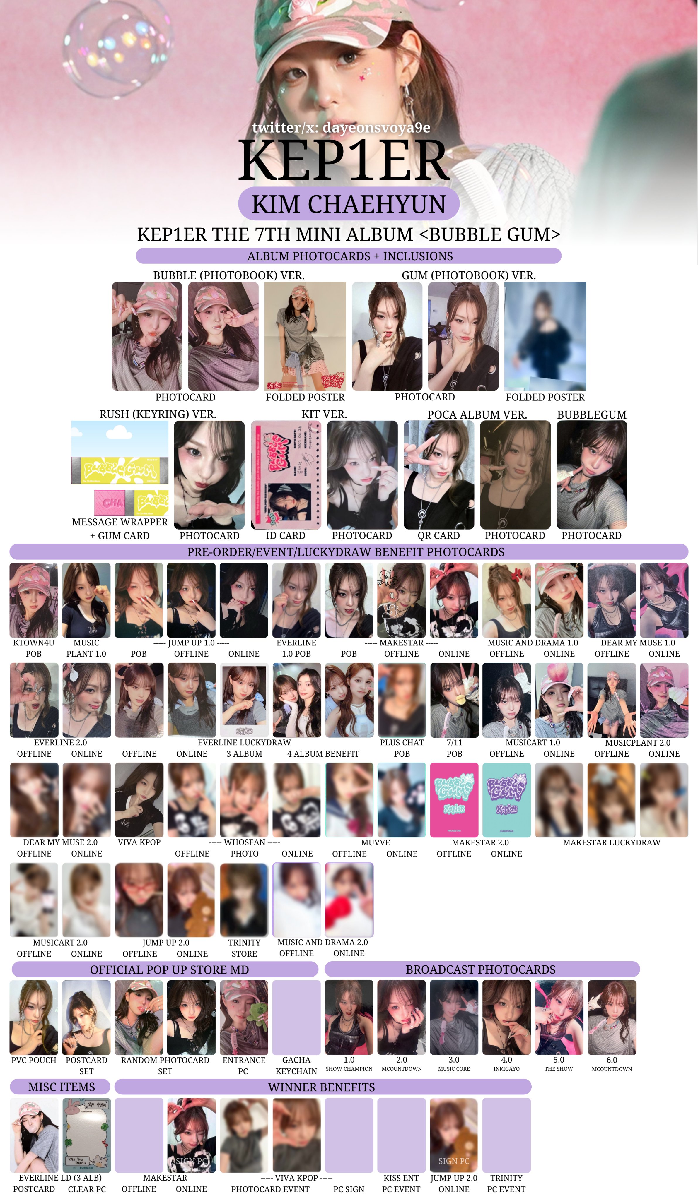 kep1erアルバムトレカまとめ売り 💌 on X: 