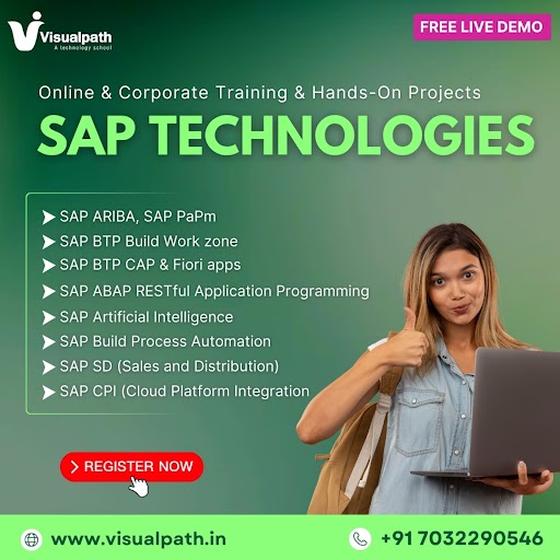 KLvisualpath99's tweet image. 📚 Gain Expertise with Our Industry-Leading SAP Programs:
✅ SAP PaPM
✅ SAP ARIBA
✅ SAP ABAP RESTful
✅ SAP BTP CAP + Fiori
✅ SAP AI
💬 WhatsApp: wa.me/c/917032290546
🔗 Visit: visualpath.in/sap-cpi-traini…
@VisualpathPro #SAPTraining #SAPModules #SAPCPI #SAPBTP #SAPABAP