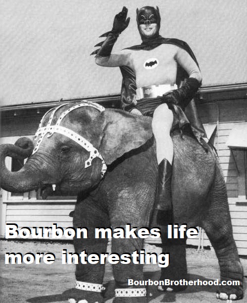 Adam West was born on this day in 1928.  He is best known for playing Batman in the campy 1960s TV series.  #batman #adamwest #bourbon #1960s #whiskey