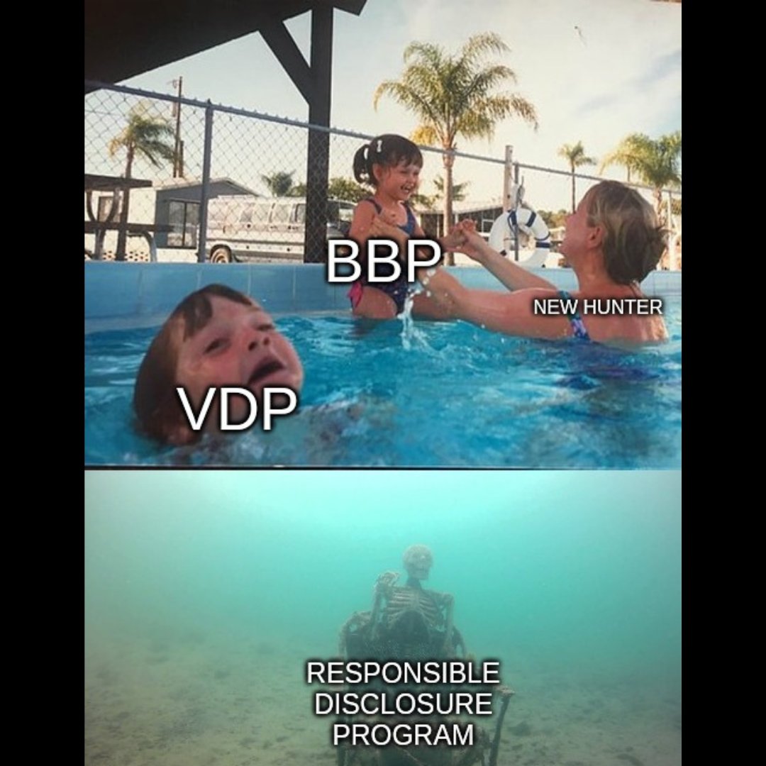 _zSecurity_'s tweet image. New hunters be like 👀💸 Bug Bounty Programs all day… meanwhile VDPs and Responsible Disclosure programs are out here gasping for attention. 🫠🔍 #BugBounty #EthicalHacking