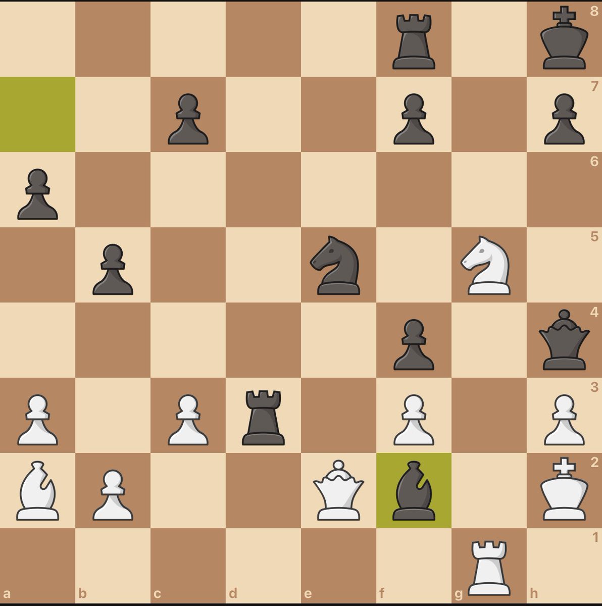A nice puzzle on Lichess. White to move