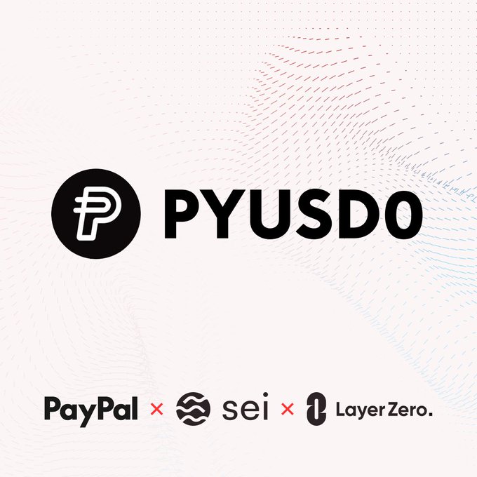 🚨 PAYPAL STABLECOIN → $SEI 🚨
$PYUSD0, the onchain standard for 434M+ PayPal users, is expanding to Sei via <a href="/LayerZero_Core/">LayerZero</a>.
Global payments now have rails built for speed. ⚡️