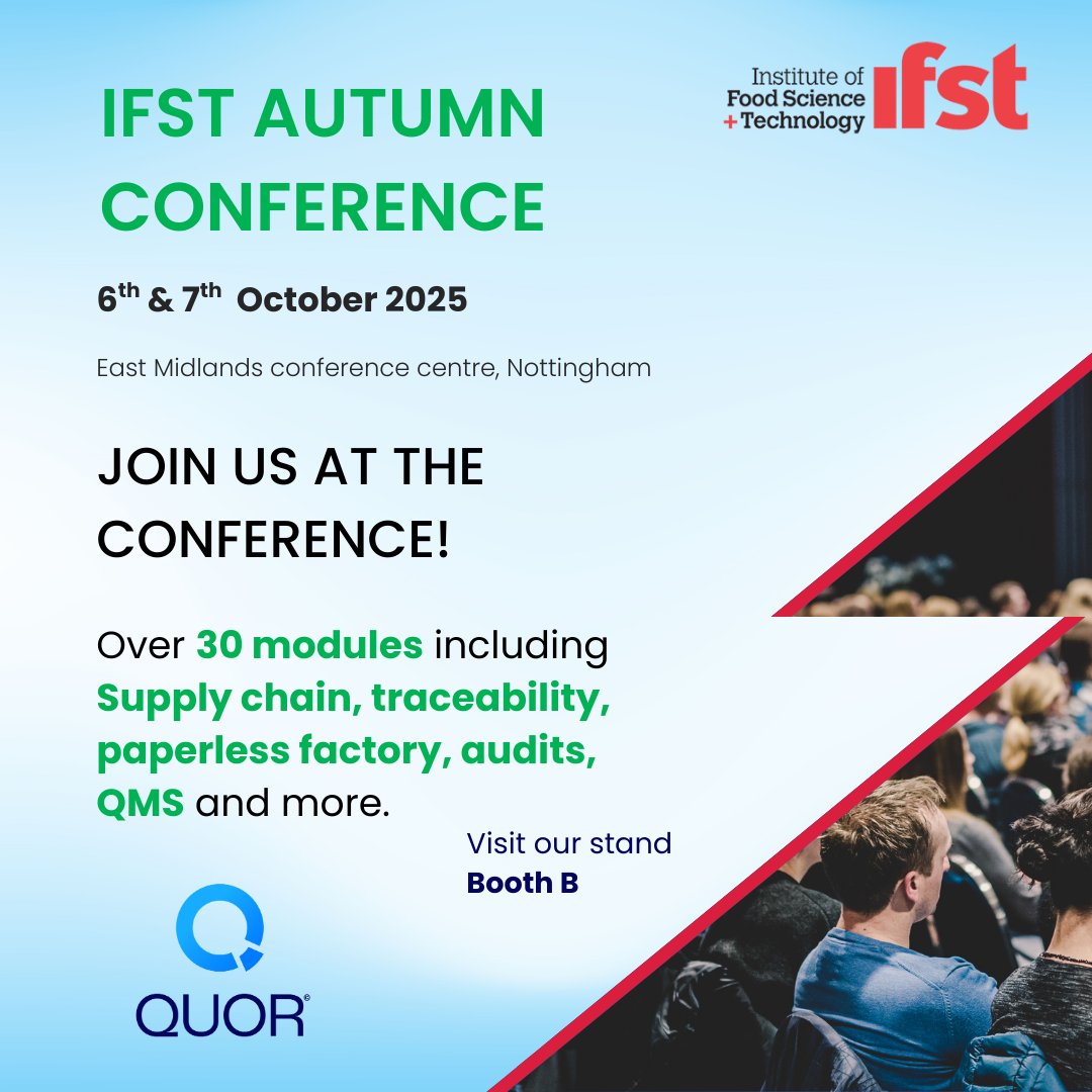 Join us to explore resilience and innovation in the food system—and stop by our stand to discover how our smart modules make operations smoother and more efficient.

Event details 👇

lnkd.in/eHf6fMnE