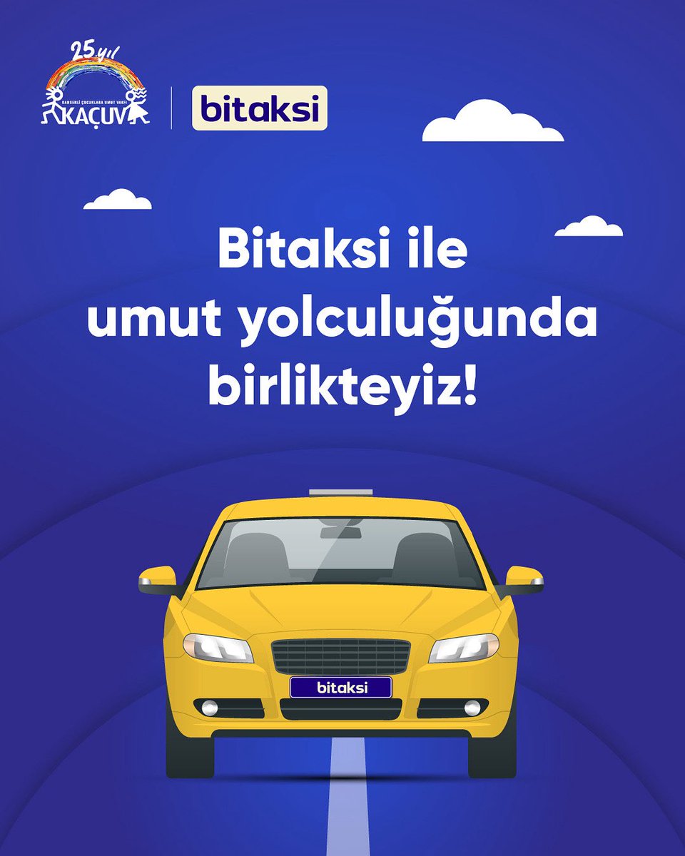 Aile Evlerimizde konaklayan ailelerin en büyük ihtiyaçlarından biri, tedavi süreçlerinde hijyenik ve erişilebilir ulaşım.
Bu ihtiyaca kulak veren ve destek olan bitaksi, umut ağı kurdu.

Yol arkadaşlığın için teşekkürler <a href="/bitaksi/">bitaksi</a> !💙