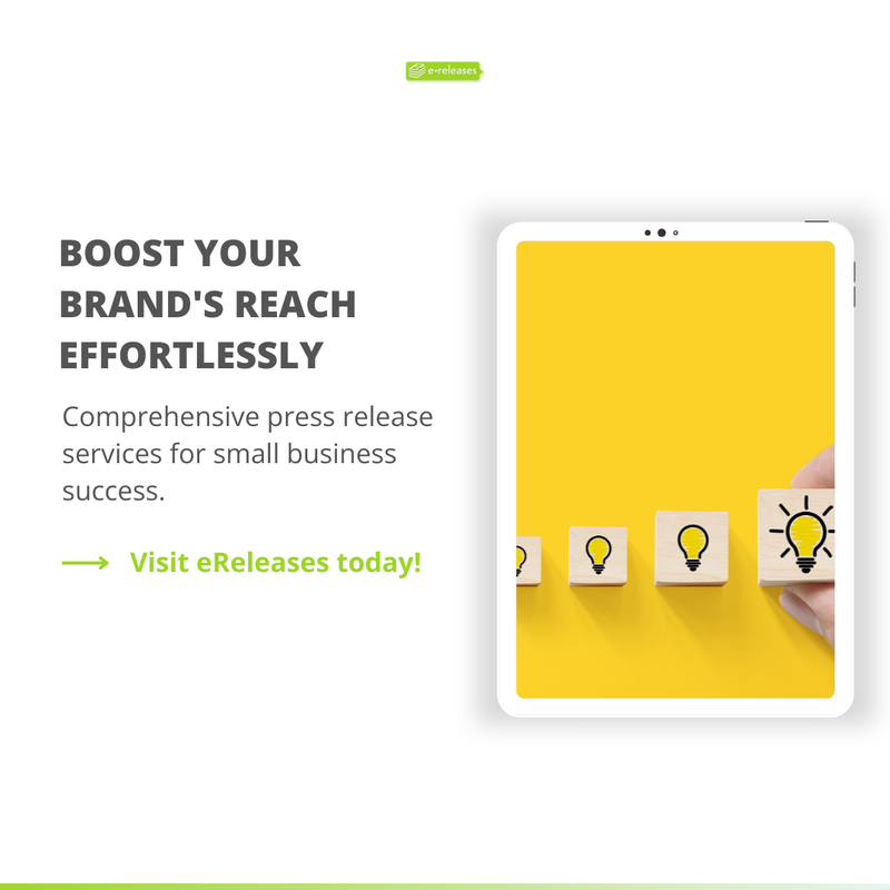 Amplify your brand's voice with eReleases! 🎤

Struggling to get your news noticed?  

Our professional press release writing service is here to help! 📝

Visit ereleases.com and let us transform your story into headline news! 🌟