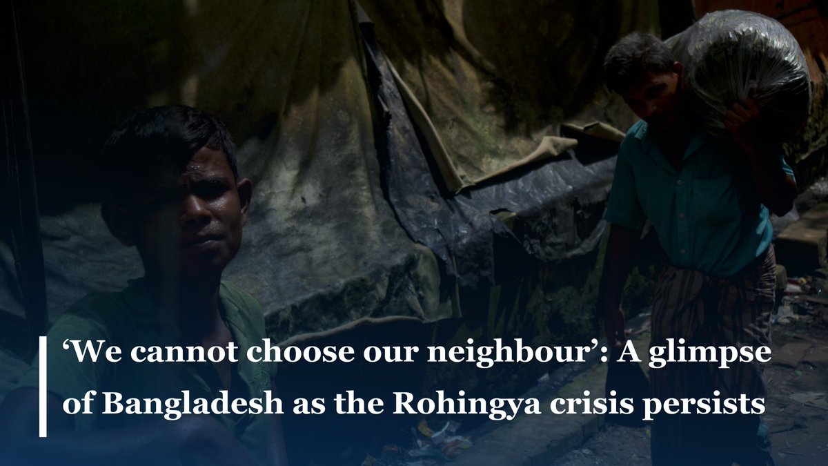 Myanmar_Now_Eng's tweet photo. By turns inspiring, frustrating, and heartbreaking, my recent trip to Bangladesh underscored how international tension can thwart progress in addressing even the most urgent humanitarian needs

Read more:
https://t.co/FcP23ugQCu https://t.co/umaptWLLdf