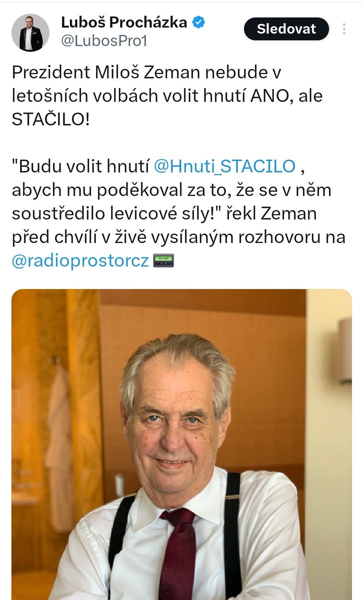 Ivan Pilip (@ivan_pilip) on Twitter photo Je dobře, že konečně otevřeně potvrzuje to, co o něm tvrdím už desítky let: je to představitel postbolševické antidemokratické spodiny společnosti obdivující Rusko. Je dobře, že konečně otevřeně potvrzuje to, co o něm tvrdím už desítky let: je to představitel postbolševické antidemokratické spodiny společnosti obdivující Rusko.