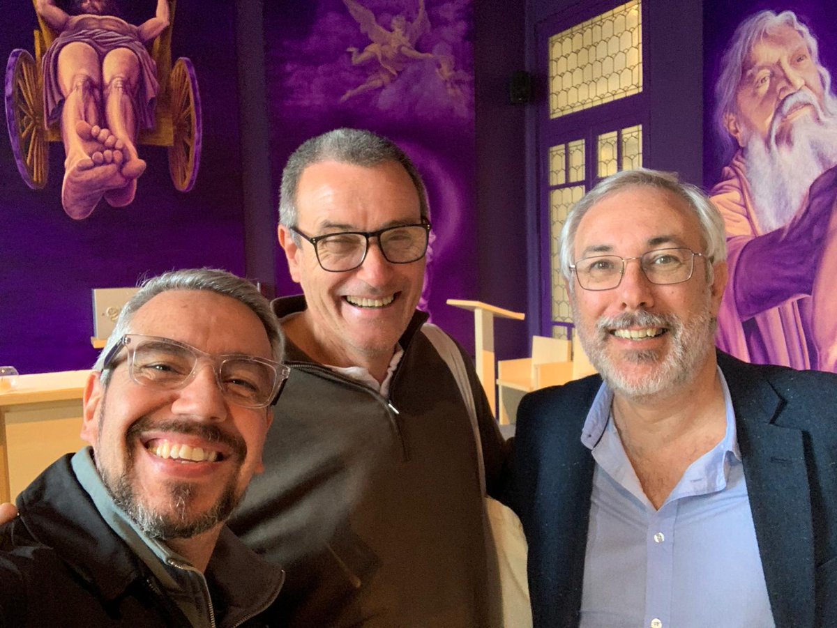 Recibimos en <a href="/UCUoficial/">Universidad Católica</a> la visita de <a href="/Lic_JSaavedra/">Jaime Saavedra</a>, Pdte. de <a href="/Inisa_Oficial/">Inisa</a>, con inspiración de la Capilla del Encuentro. Ilusionados por proyectos que se vienen y posibilidades de colaboración en mejores oportunidades para adolescentes que se proponen un nuevo vínculo social.