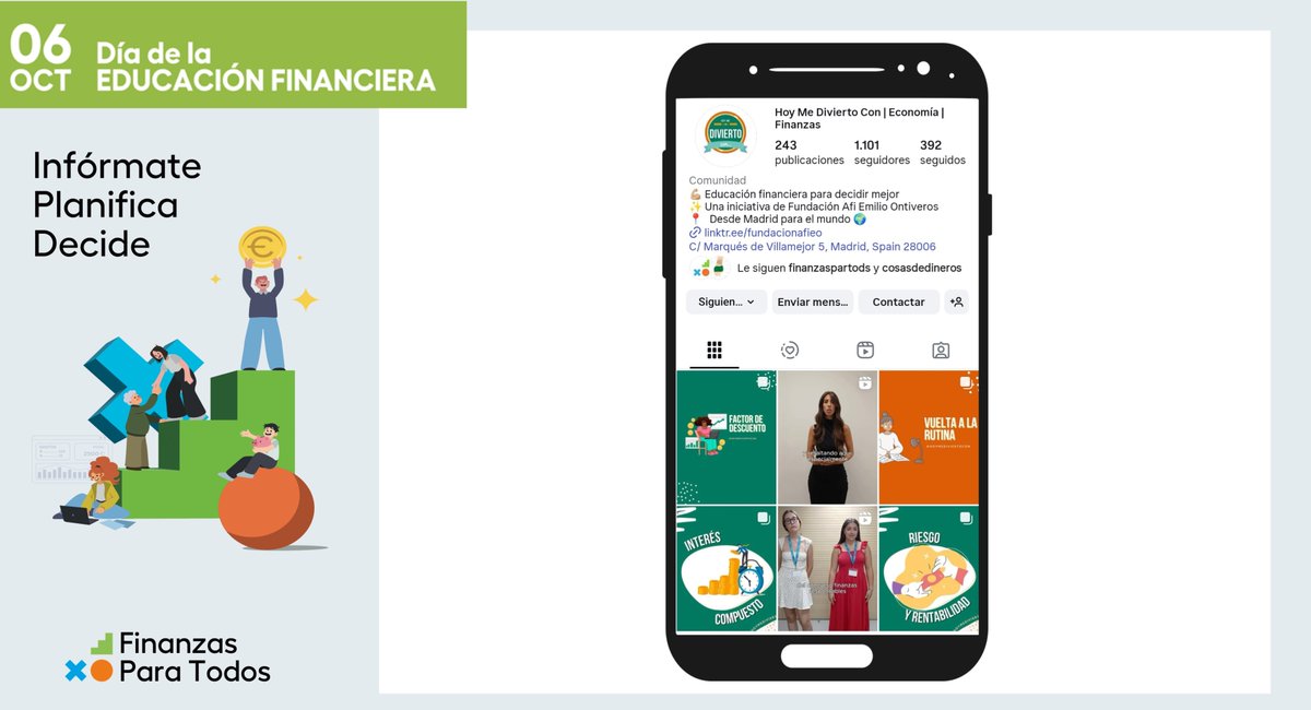 La <a href="/FundacionAfi/">Fundación Afi Emilio Ontiveros</a> ha preparado un concurso en su cuenta de Instagram (Hoy me divierto con) sobre conceptos financieros

📆 Se publica el 6 de octubre, #DiaEducaciónFinanciera2025

finanzasparatodos.es/743-concurso-d…