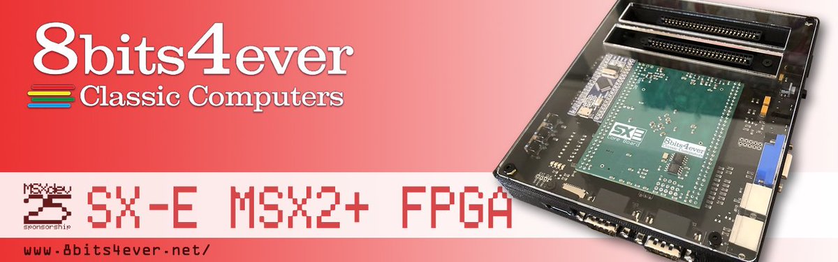 MSXdevContest's tweet image. MSXdev25 sponsoring – SX|E MSX2+ FPGA
msxdev.org/2025/09/19/msx…
#msxdev25