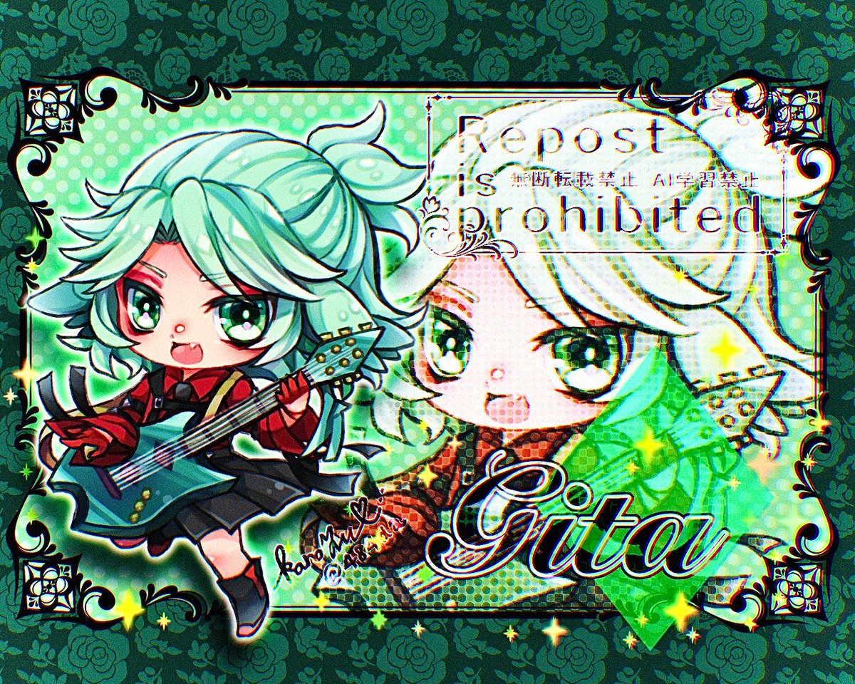 《版権/二次創作》
〖 プリンセッション・オーケストラ:ギータ♦️〗デフォルメSD

#プリオケ
#FanArt