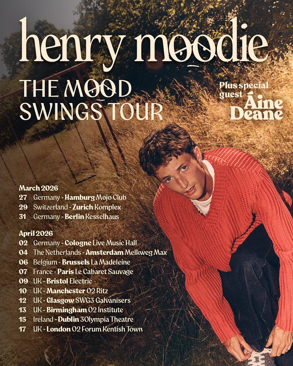 henrymoodieuk's tweet photo. tickets on sale NEXT WEEEEEK (not october ffs) https://t.co/xurUF6KGef