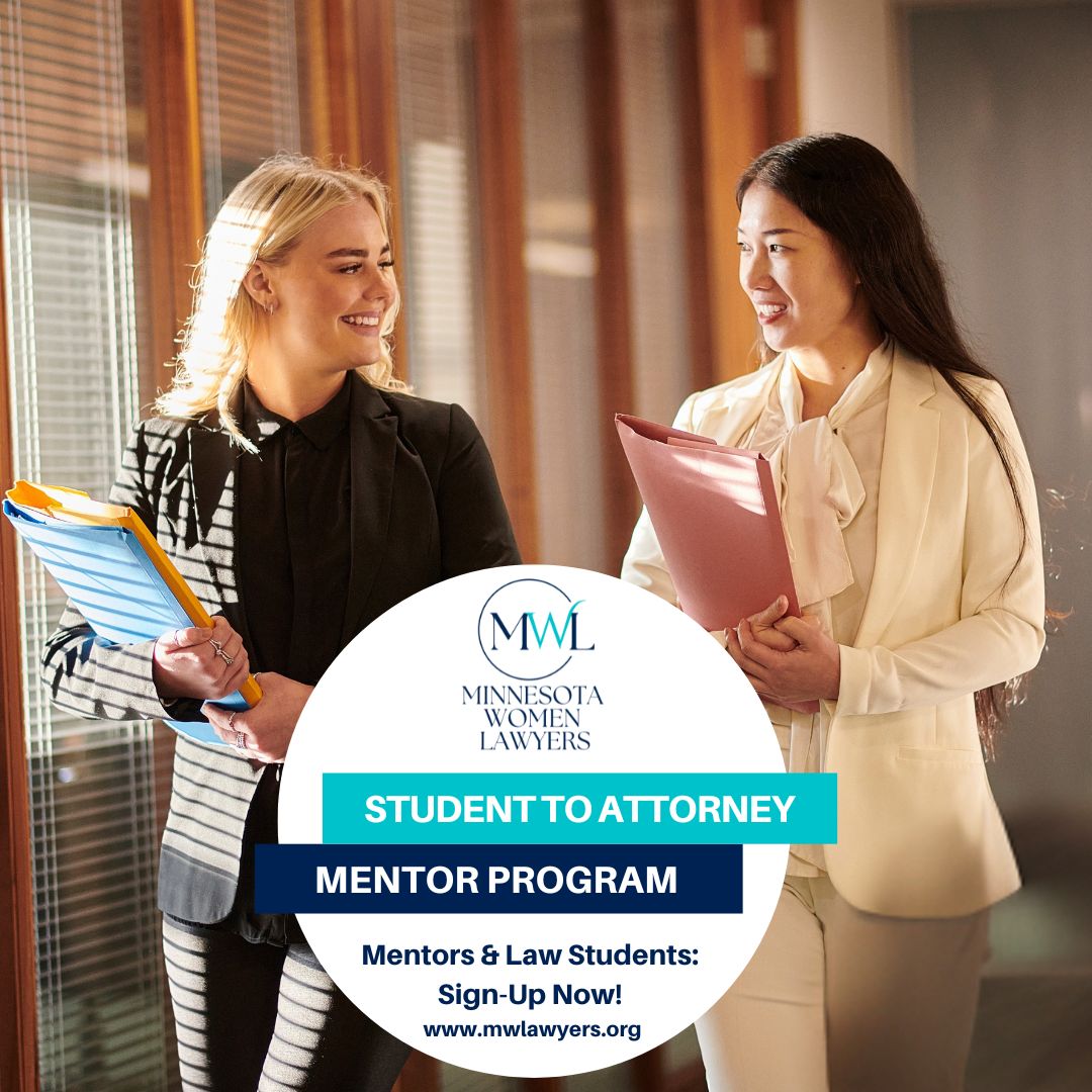 MWL has announced its 25-26 Student to Attorney Mentor Program! Law students and attorney mentors: please sign-up today! Learn more at mwlawyers.org/page/25-26Ment….
