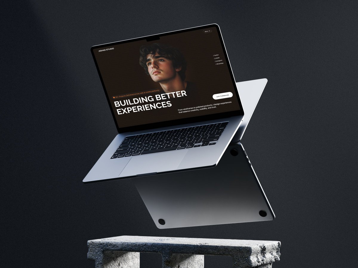 jishad488's tweet image. New Portfolio Concept
A bold UI/UX hero section designed to build trust at first glance.

Dribbble view : dribbble.com/shots/26548209…

#UIDesign #UXDesign #PortfolioDesign #WebDesign #DarkMode #dribbble #PersonalWebsite #Figma #UIDesigner
