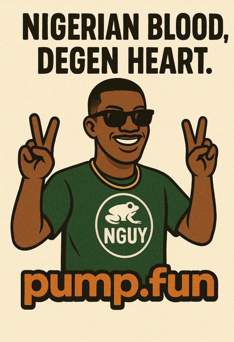 GuyNigerian's tweet photo. $NGUY HI DADDY @solana HI MUMMY @pumpdotfun  it's $NGUY o'clock https://t.co/52eEuv9GI3