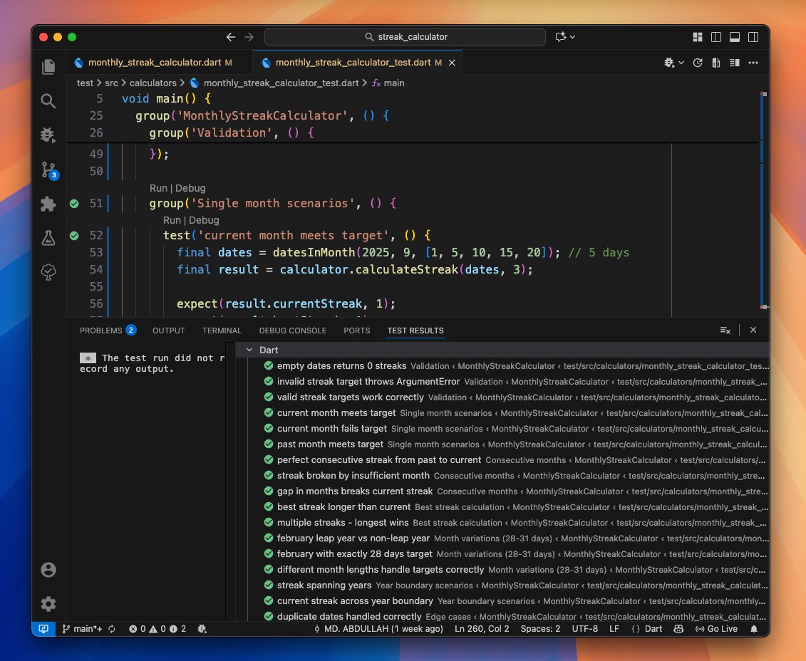 abdullahPDB's tweet image. This is happiness.😍 When all 🧪tests pass!😮
Can you guess what I am cooking this week?

#buildinpublic #flutter.