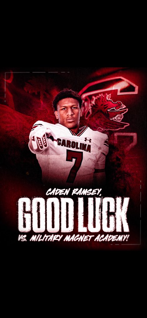 This is a reminder of why I chose <a href="/GamecockFB/">South Carolina Football</a>.  The support is there before I even make it to them.  It’s pushing me to work harder, study harder, &amp; just be the BEST version of myself!  Alright <a href="/Trojansblue/">Cross Trojans</a> let’s get this work tonight!  

<a href="/CoachSElliott/">Shawn Elliott USC</a>  <a href="/CoachSBeamer/">Shane Beamer</a>