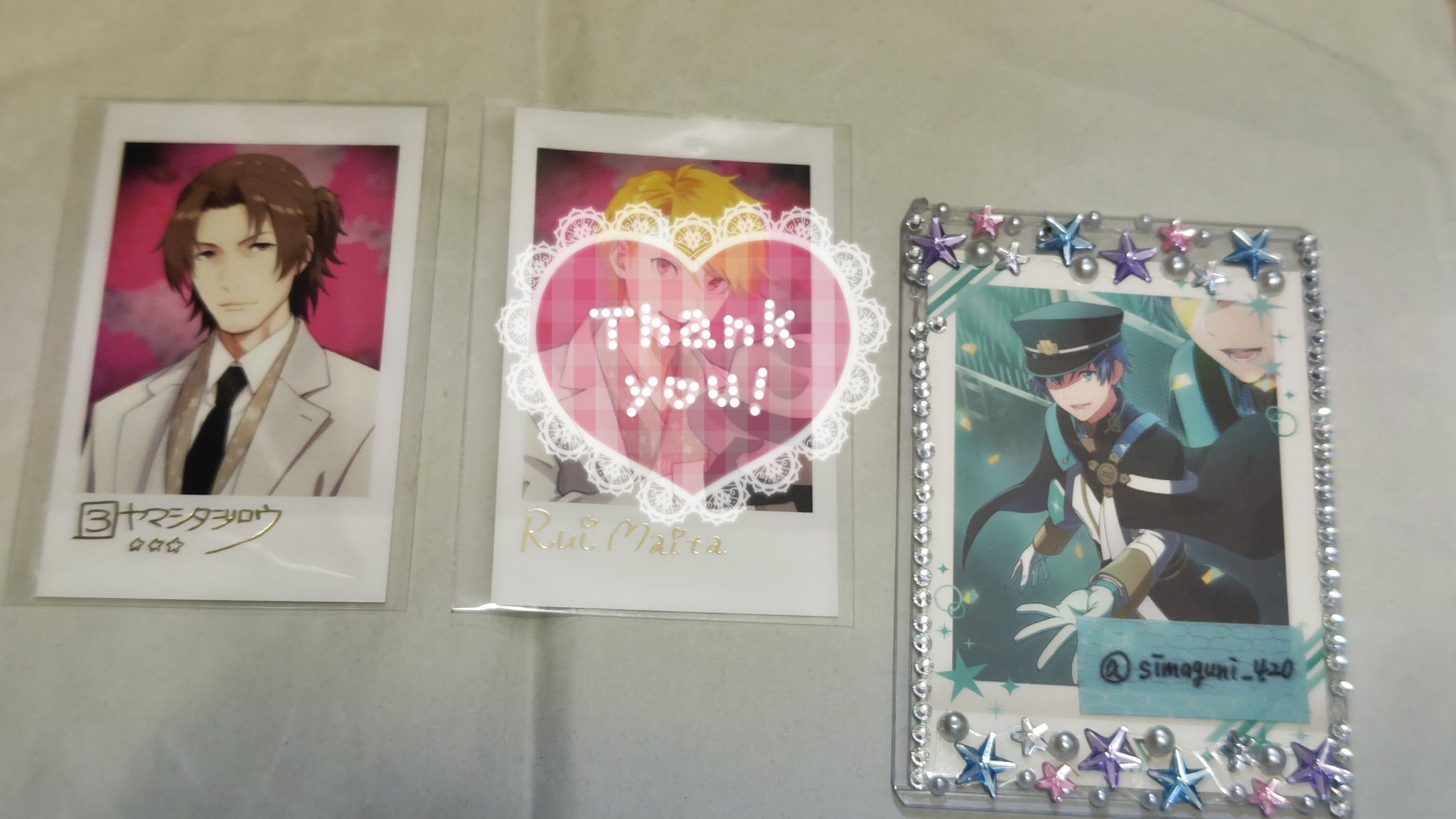 SideM FiFS展 インスタントフォト風カード まとめ売り 特典 箔 SideM FiFS展 インスタントフォト風カード まとめ売り 特典 箔