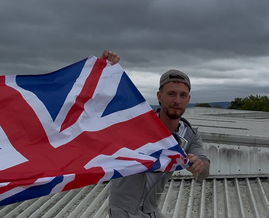 I've just lost my livelihood and all work because of a video of me raising our national flag🇬🇧 standby folks, as we know when you go woke, you go BROKE! 😂