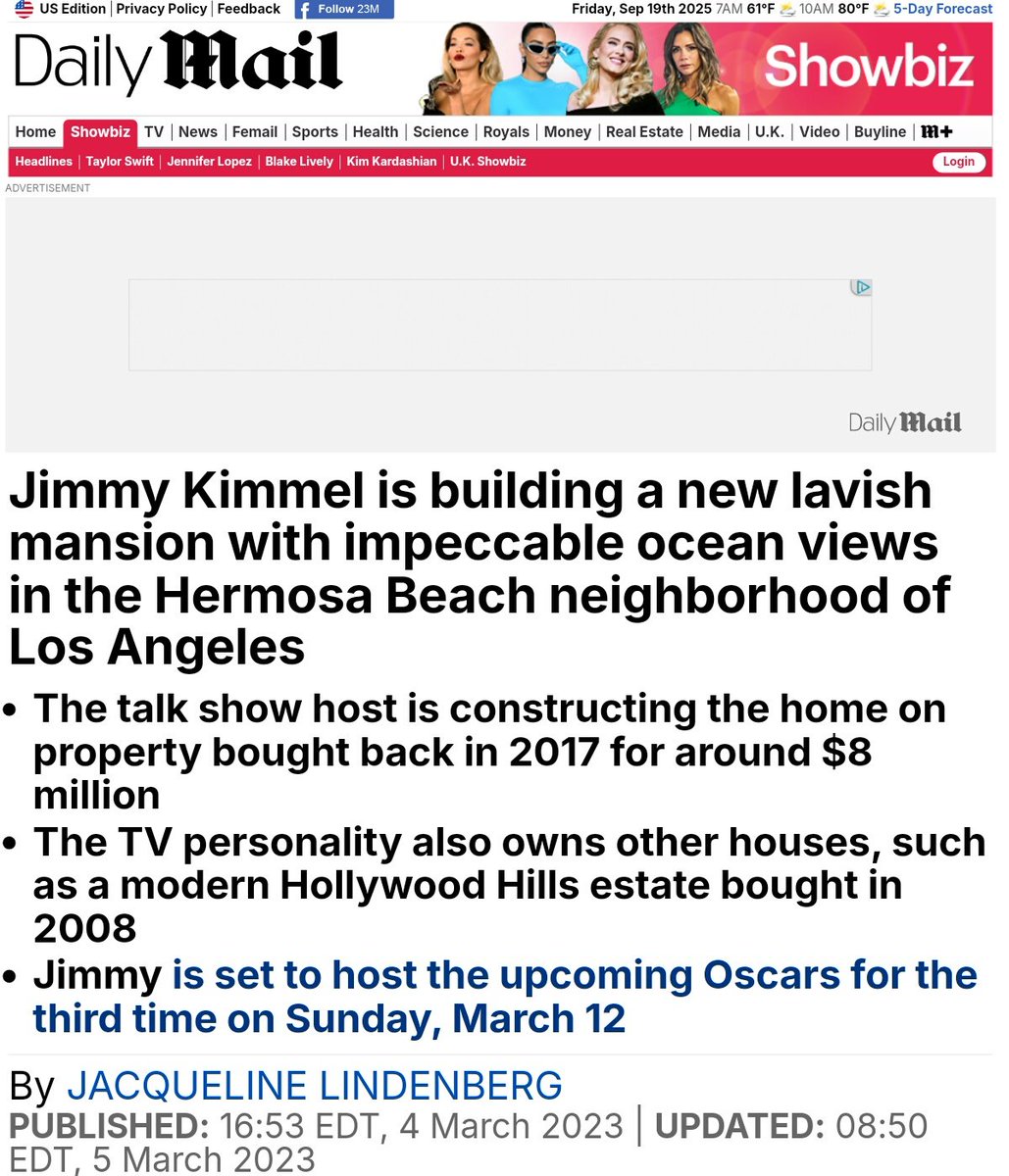 DesperadoPro's tweet image. Fascism is here?

Remember that time a fAsCiSt dIcTaToR! imprisoned a fierce critic in some dank, dark dungeon that was custom built for $8 million?

Yeah, me neither.

#FreeJimmy!