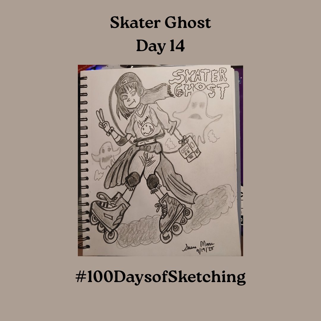 thesusanmoore's tweet image. #Extrusion of thought—
taking #stock of letters
and skill once lost,
#synthesis of lines,
getting better.

Ghosts that skate,
Toast that zooms—
hand and heart,
mind and spirit,
Joy resumes.

#vss365 #poetry #poem #artwork #drawingeverydaychallenge