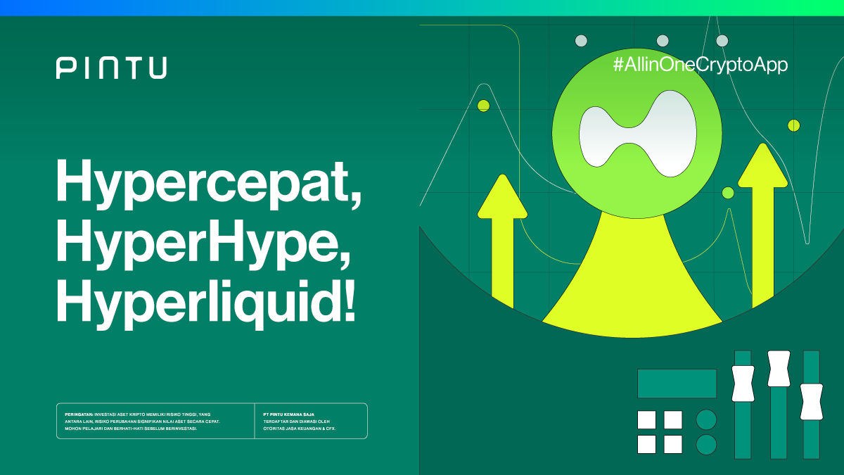 Kamu udah pernah denger tentang Hyperliquid, tapi masih bingung itu apa?  Yuk kenalan sama DEX yang punya blockchain & token native-nya sendiri  ($HYPE). Baca informasi lebih lengkapnya di Pintu Academy ya! 💡