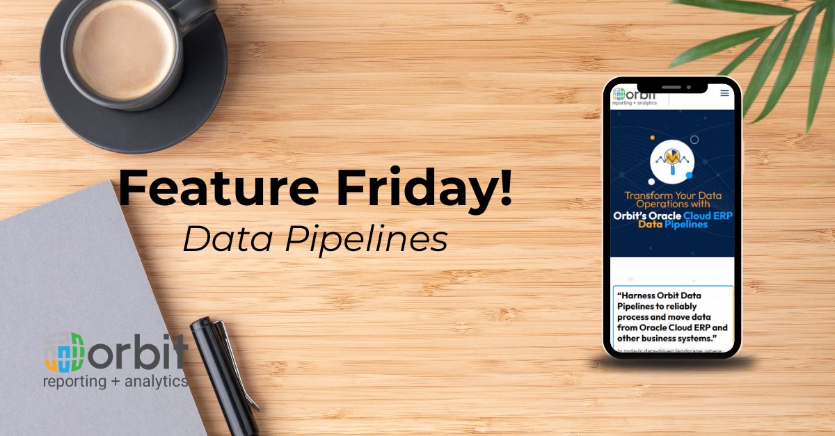 OrbitAnalytics's tweet image. Power your #OracleFusion reporting with Orbit #DataPipelines: 200+ native connectors, real-time ERP/HCM/SCM data, pre-built schemas, robust monitoring, and self-service analytics. Effortless setup, enterprise-scale productivity. Dive in: hubs.la/Q03K3R3r0  
#OrbitAnalytics