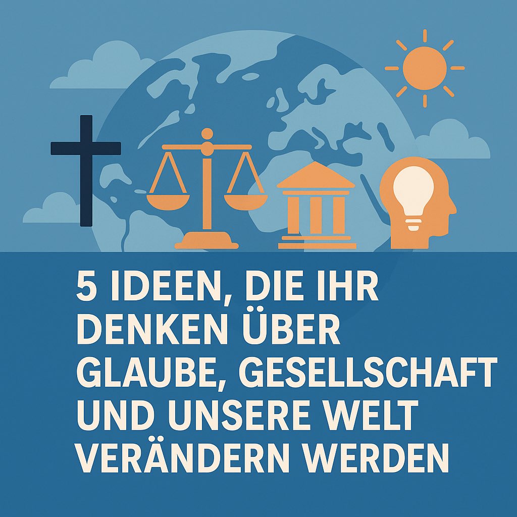 Manchmal sind es nicht die großen Schlagworte, sondern die stillen Gedanken, die unser Bild von Welt und Glauben ins Wanken bringen. ✨

Ich habe fünf solcher Ideen gesammelt – überraschende Perspektiven, die vertraute Frontlinien aufbrechen:
🔹 Warum echter Konservatismus mehr