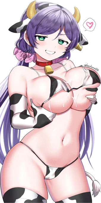 牛柄ビキニ東條