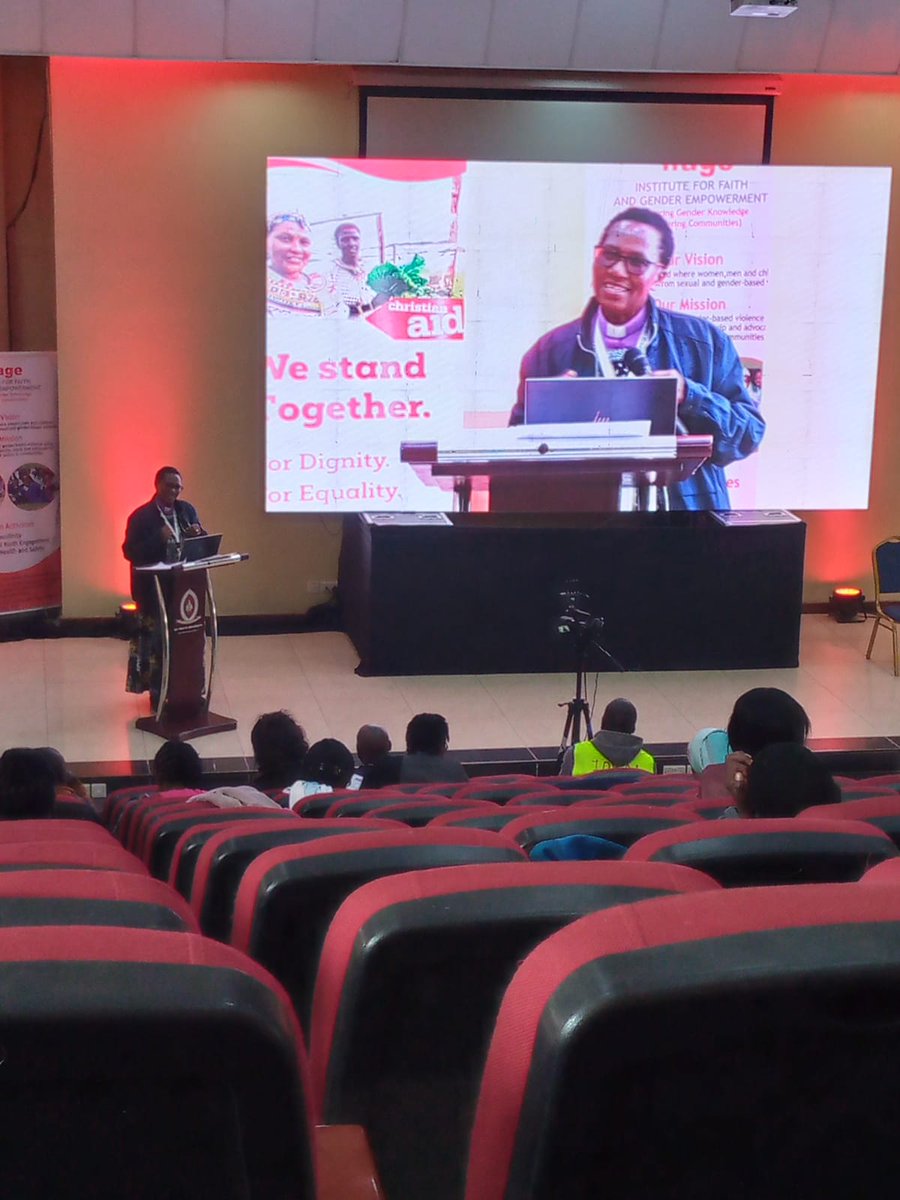 📍 Happening Today at the Pan African Faith and Gender Justice Conference
 🎙️Bishop Dr. Emily Onyango: “The History of Women’s Ordination in Kenya &amp; the Struggles for Church Leadership”
Today, we had the privilege of hearing from Bishop Dr. Emily Onyango, a true pioneer and the
