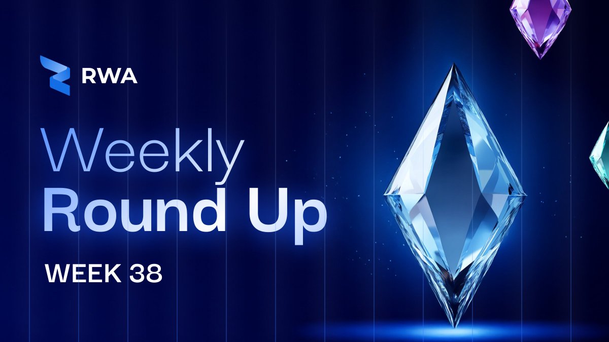 🚀 RWA Inc – Week 38 Round-Up
Here’s what you need to know:

💎 RWA Tokenization Masterclass in Dubai
This week we shared highlights from the RWA Tokenization Masterclass with <a href="/DigiSharesDK/">DigiShares</a> at <a href="/Daoshub/">Daos hub Dubai</a> where our CEO <a href="/kevinyunai/">Kevin Yunai - CEO & Founder RWA Inc.</a> joined industry leaders to discuss the future of