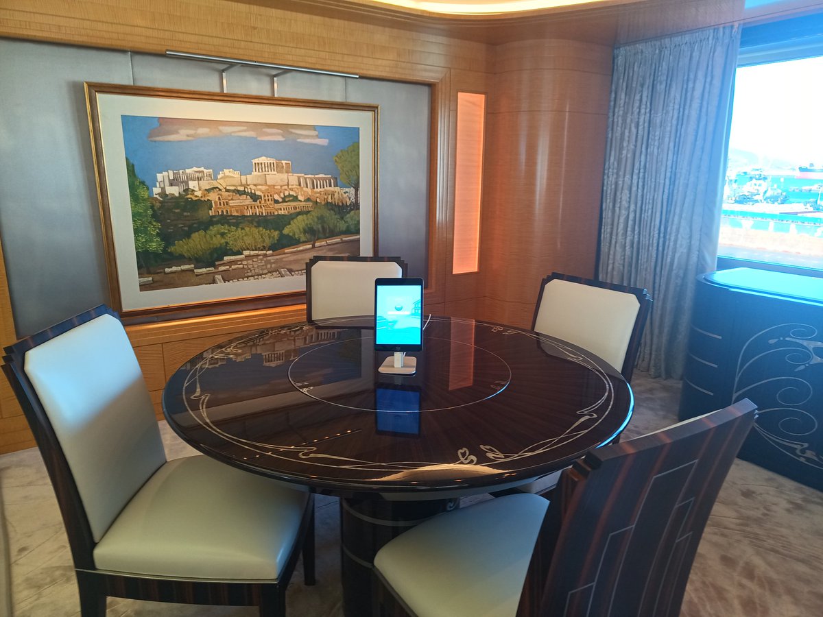 ciuxcom's tweet photo. ✨ Real life, real comfort.

Here’s how CiuxCall looks in action on board a 100m superyacht:

📲 Tablets placed in guest areas – from the dining room to the bathroom – give guests instant access to the staff.

✔️ No wall panels
✔️ No hardware maintenance
✔️ Just seamless communication, wherever you are on board.

👉 https://t.co/5nSYMkOkvH

#CiuxCall #Yachts #Superyachts #Innovation #Hospitality #CrewLife