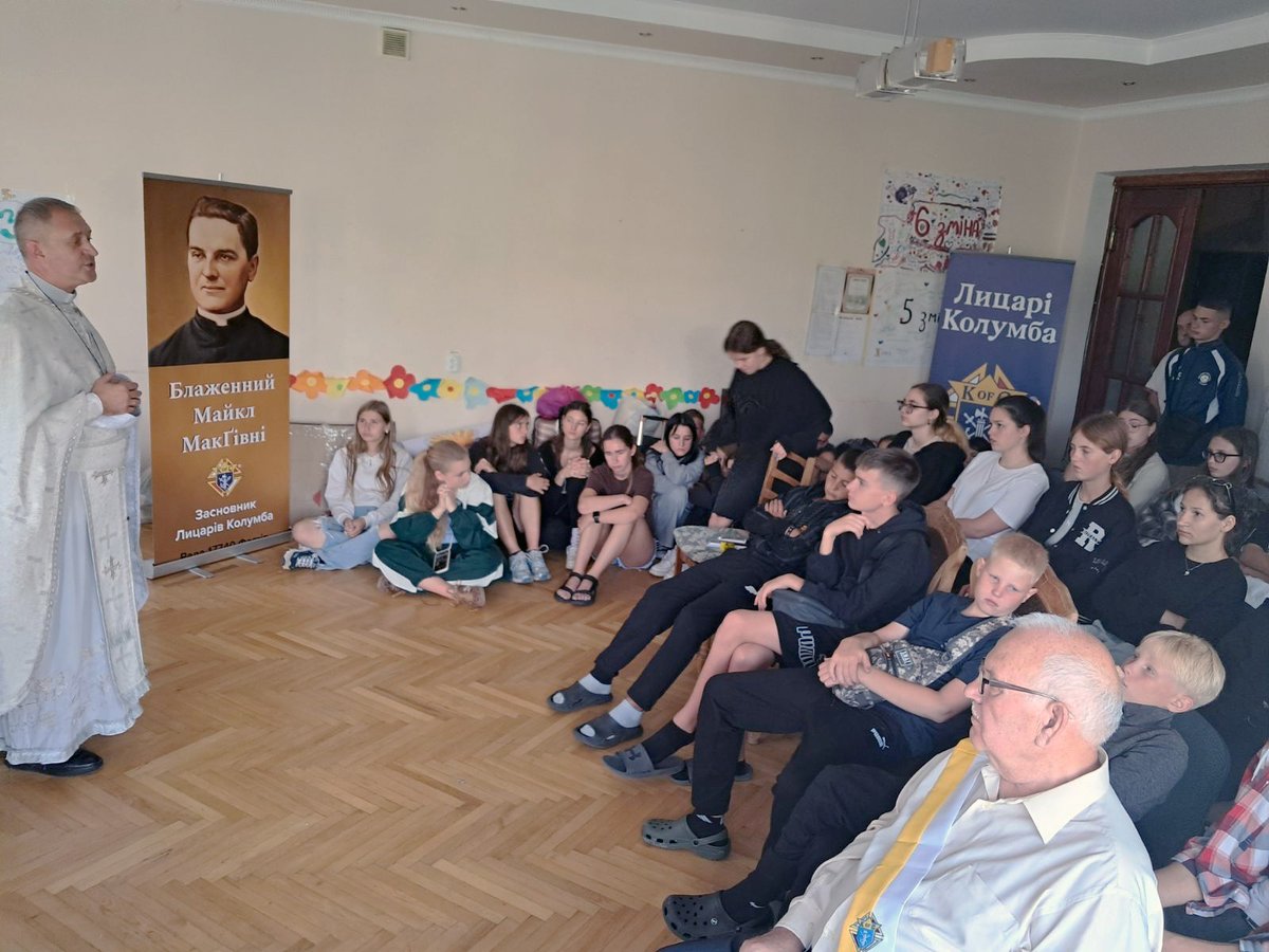 Millions of children in Ukraine suffer from unseen wounds of war: fear, trauma and the loss of any semblance of a normal childhood. With financial support from the Order’s Ukraine Solidarity Fund, several councils organized youth summer camps that combine spiritual and