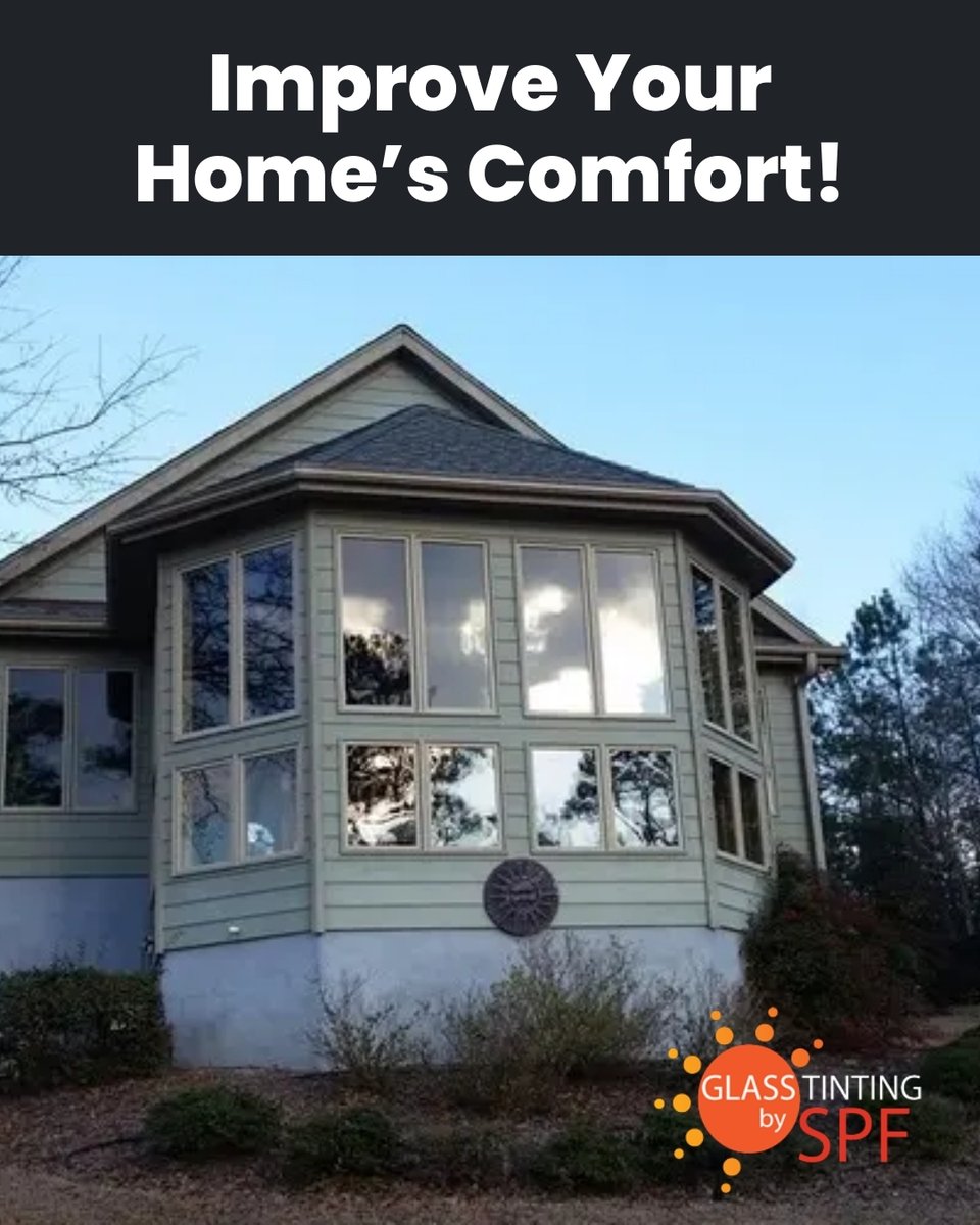 SPFtint's tweet photo. Tired of hot spots and blinding glare in your home? Our residential window films reduce heat, block harmful UV rays, and give you a more comfortable living space. Visit our website to learn more. https://t.co/ucSjNXrf9d https://t.co/XSCx7k2Ns0
