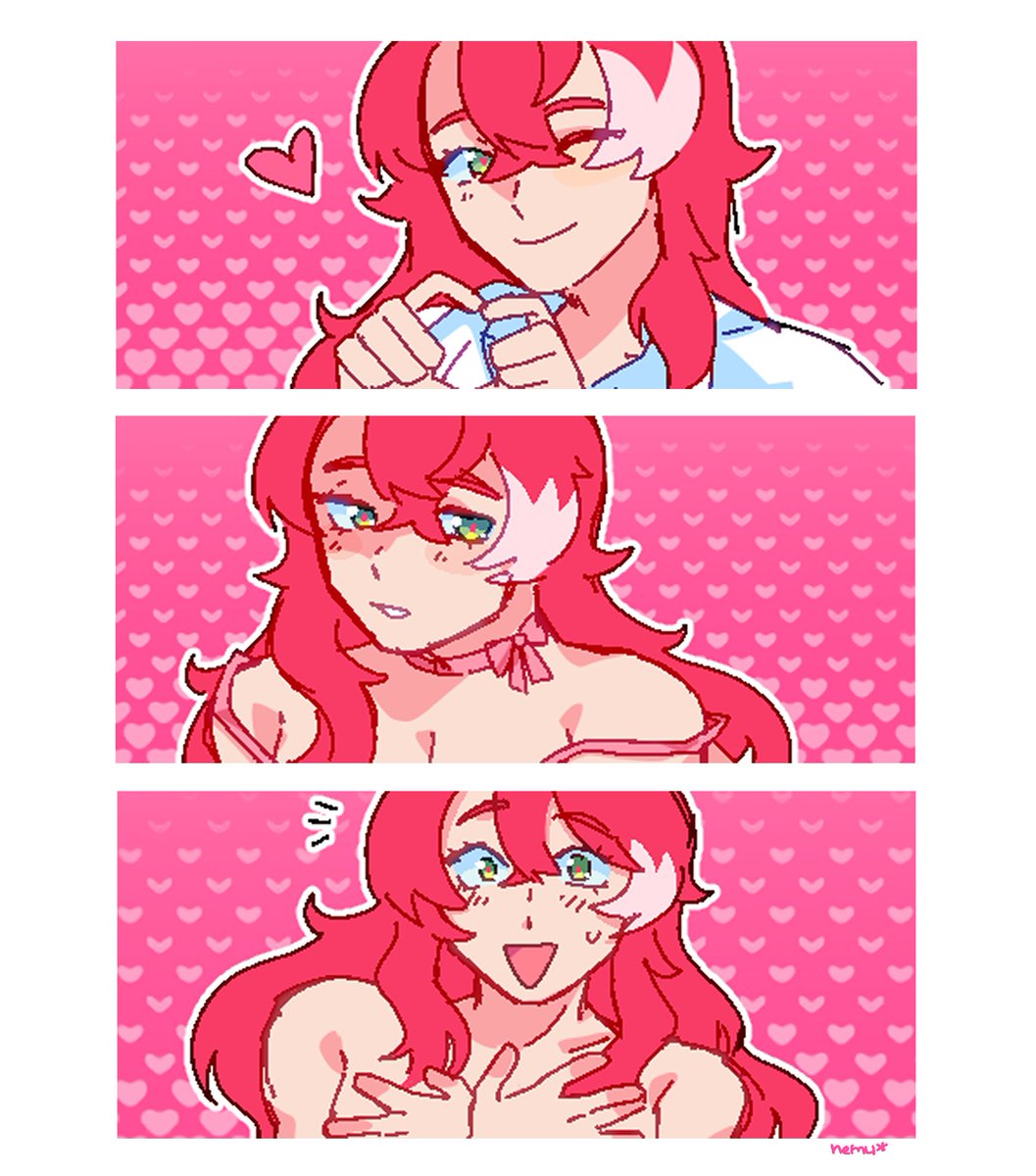 nemu* 🌹✨ (his ass is NOT working) tweet media