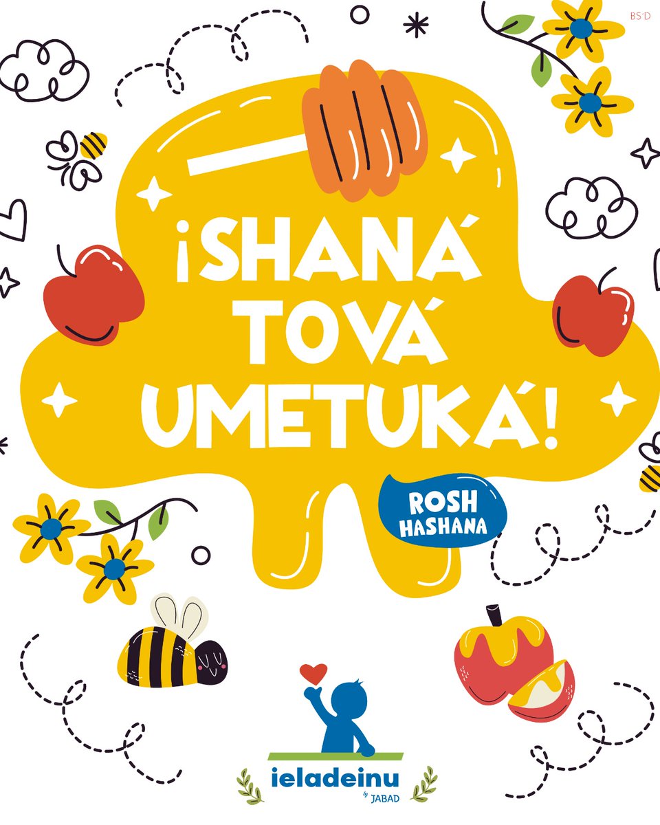 En este Rosh Hashaná, renovamos nuestro compromiso para que cada niña, niño y adolescente pueda crecer con derechos plenos, ternura y oportunidades que le permita soñar con un futuro más justo y esperanzador 🫂💪

¡Shaná Tová Umetuká! 🍎🍯