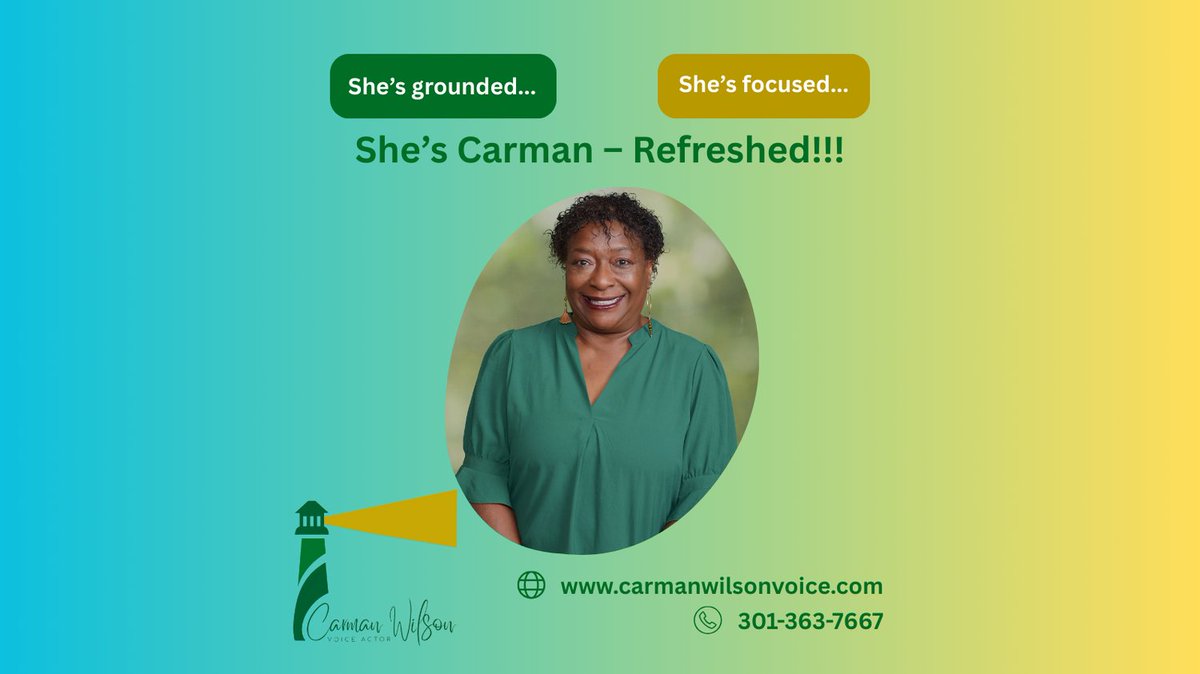 Carman Wilson (@carmansvoice) on Twitter photo 