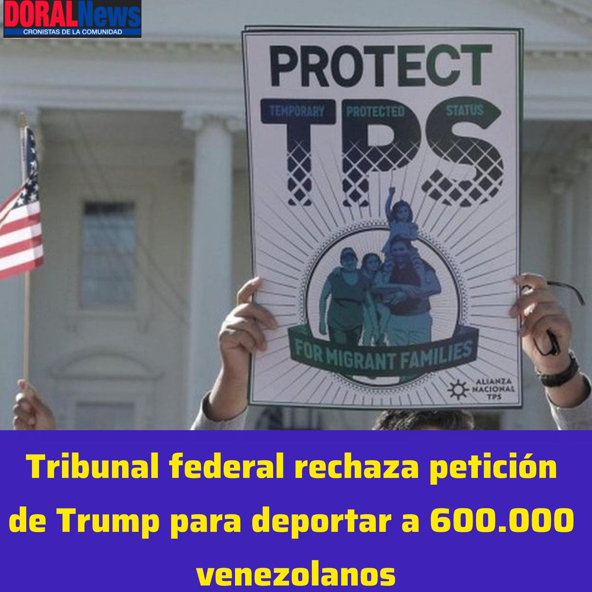 Tribunal federal rechaza petición de Trump para deportar a 600.000 venezolanos.
instagram.com/p/DOyHYOtDl7y/…