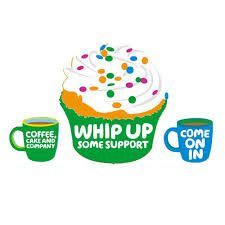 ⭐ ONE WEEK TO GO ⭐ 

World’s Biggest Coffee Morning ☕ 🍰 

Join us next Friday 26th September, from 10am – 1pm

Come along and grab yourself a nice yummy treat!! 💚
