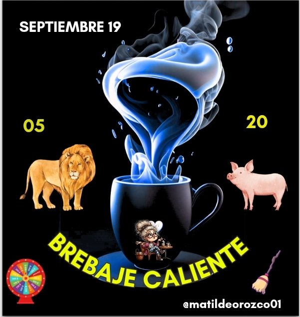 La paila ardiendo con el 🔥BREBAJE CALIENTE🔥 de hoy 19-09 ÉXITOS Y  MUCHA SUERTE 🍀🤞🏻🧹#animalitos  <a href="/lotohipico/">A seguir LOTO HÍPICO - ¡GANADORES! #VENEZUELA</a>