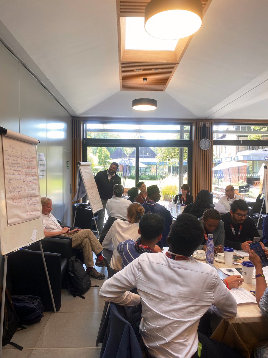 🤔<a href="/DRNOELPETER/">Dr Noel Peter, MD FRCS</a> draws all our learning together from the week in the critical analysis of real life examples of global surgery projects! 💭

#globalsurgery <a href="/NDSurgicalSci/">Nuffield Department of Surgical Sciences</a> <a href="/Ox_wrh/">Nuffield Dept of Women's & Reproductive Health</a> <a href="/NDCNOxford/">Nuffield Department of Clinical Neurosciences</a> <a href="/ndorms/">NDORMS</a>