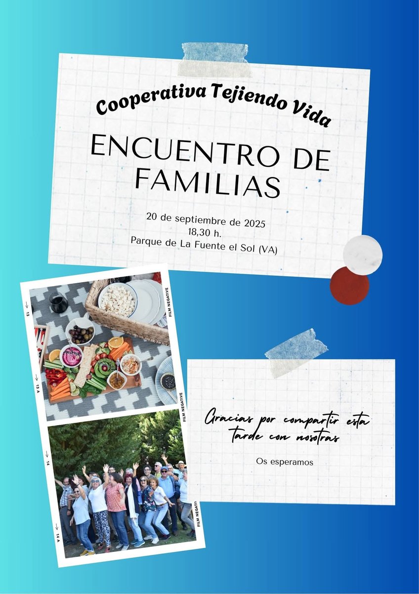 Mañana es un día muy especial para toda la familia tejedora. Vamos a compartir con nuestras familias nuestro proyecto de #cohousingsenior  del que forman parte 😊
#cooperativatejiendovida
#viviendascolaborativas