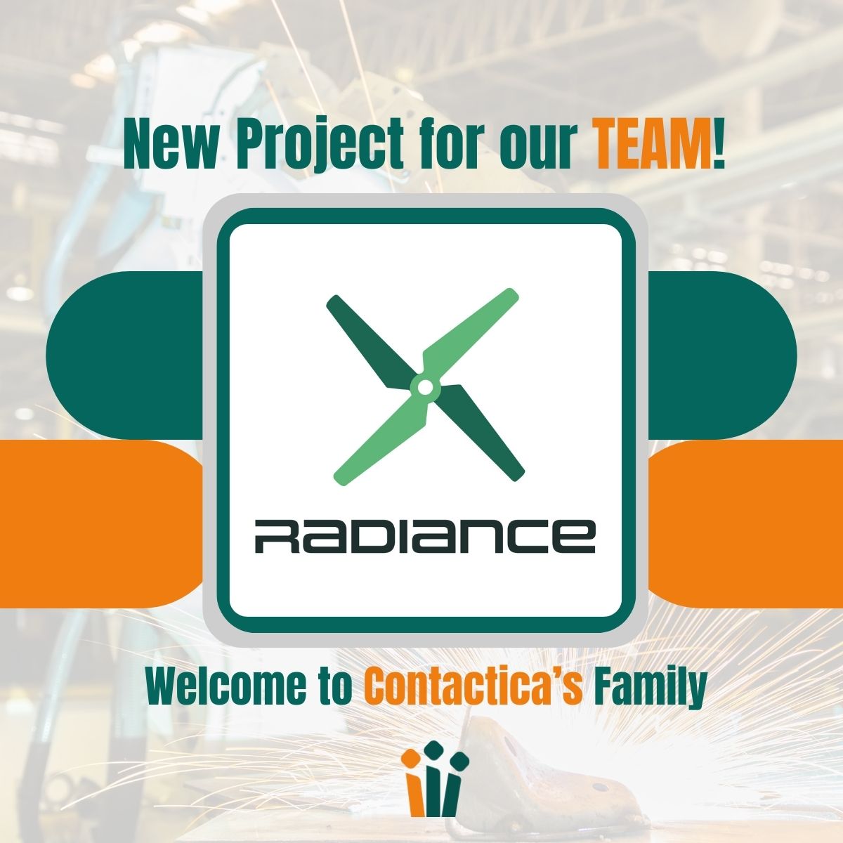 🚀 Exciting news!

#RADIANCE joins the <a href="/ContacticaInnov/">CONTACTICA INNOVATION</a> family! A Horizon Europe project transforming construction &amp; renovation with robotics, drones, cable-robots, digitalisation &amp; sustainability. 🏗️🌍

#RADIANCE #HorizonEurope #Innovation #Sustainability