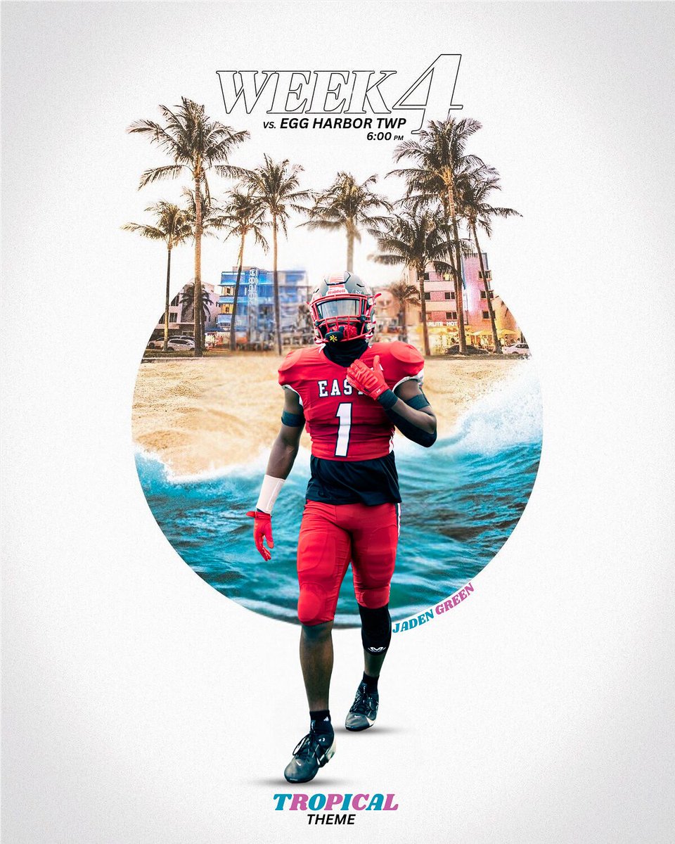 GAMEDAY ‼️ Youth Knight 🔴⚪️⚫️
📍HOME at Cherry Hill East 
⏰ 6:00 pm kickoff 
🏈 Chance to go 4-0!
🎟️ Buy tickets at link in bio
Be there for another BIG conference game vs EHT 🚨#TheNewStandard #FACTS