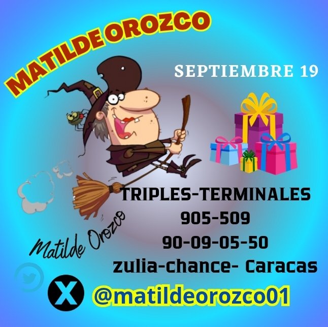 !!! Buenos días !!!☀️ mi gente bella, el obsequio 🎁 de hoy, 19-09 para todos ustedes, mucha suerte 🍀🤞🏻🧹 BÁRRELOOOOS 🧹#triples #animalitos @lotohipico2
