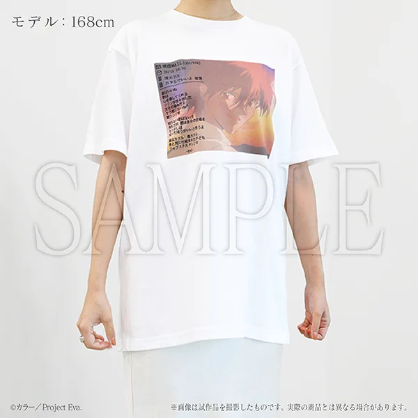 レア 未使用 公式◆渚カヲル×THE KISS Tシャツ◆コスプレ用衣装おまけ エヴァンゲリオン』シリーズ30th記念 最後のシ者 渚カヲル展【公式