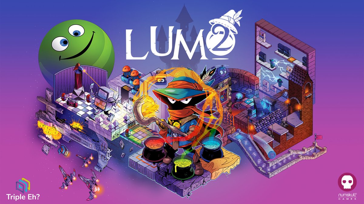 Arcade platformer Lumo 2 launches in October~ More info below: