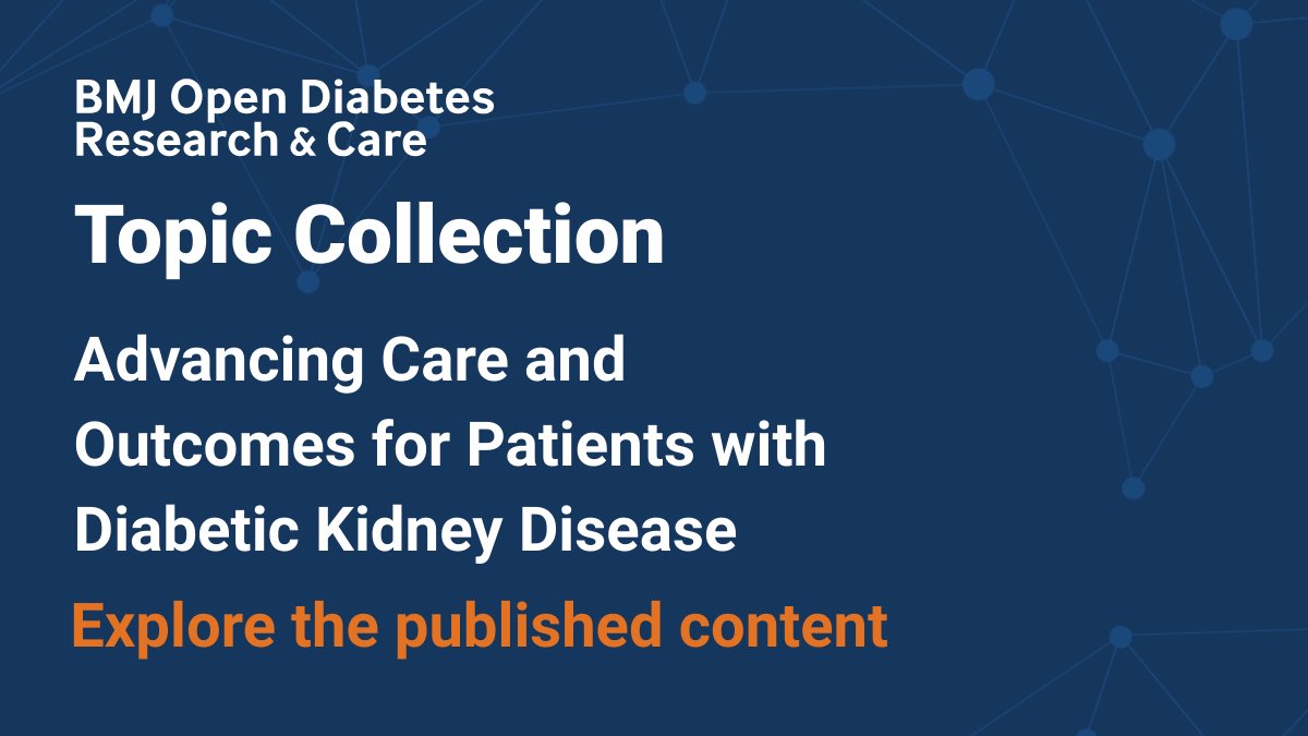 FMCHJournal's tweet photo. 'Advancing Care and Outcomes for Patient with Diabetic Kidney Disease'
Read the published Topic Collection: https://t.co/MAqEaLli1x https://t.co/jH2NkZxGlR