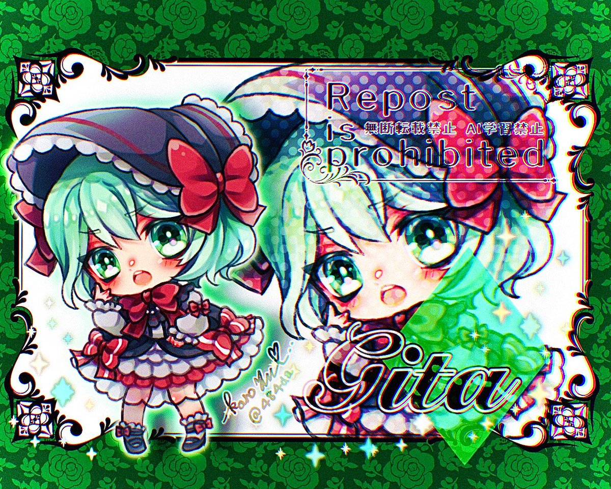 《版権/二次創作》
〖 プリンセッション・オーケストラ:女装ギータ♦️〗デフォルメSD

#プリオケ
#FanArt